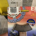FA270R Ebc Brakes Pads. Fixed Price $19.69.