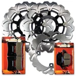 Front+rear Brake Rotor+pads For Honda CBR600RR 2005-2006 CBR1000RR 2004-2005. Fixed Price $185.98.