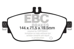Ebc Ultimax Front Brake Pad For Mercedes Class C117 1801.6 Turbo 122HP (13 ). Fixed Price $111.68.