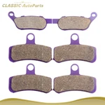 Front Rear Carbon Fiber Brake Pads For 2009 Harley-davidson Dyna Fat Bob Fxdf. Fixed Price $20.53.