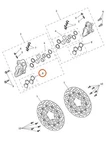 Triumph T2026565 - Genuine Oem Front Brake Pad Set By Brembo. Fixed Price $111.58.