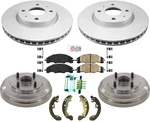 Front Disc Brake Rotors Ceramic Pads Drums Bearings Shoes For Focus 09-11 2.0L. Fixed Price $349.00.