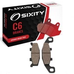 Front Ceramic Brake Pads 1997-2009 Kawasaki EX500 Ninja 500R Set Full Kit D1 Mj. Fixed Price $16.15.