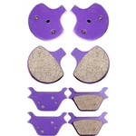 4 Pair Front And Rear Brake Pads For Harley-davidson Flstf Fatboy 1990 1991-1999. Fixed Price $26.69.