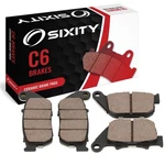Front + Rear Ceramic Brake Pads 2004-2010 Harley Davidson XL1200C Sportster Ag. Fixed Price $32.09.