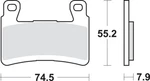 Sbs Sintered Brake Pads 894HS. Fixed Price $54.95.