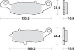 Sbs Sintered Brake Pads 886LS. Fixed Price $59.95.