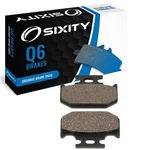 Rear Organic Brake Pads 1990-1991 Yamaha YZ250 Set Full Kit Complete. Fixed Price $10.63.