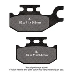 Ebc M/cycle Tt Brake Pads Front Left Can Am Outlander 650 Xt 4 2P7B 2007-12. Fixed Price $26.29.