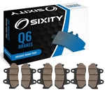 Front + Rear Organic Brake Pads 1984-1985 Honda GL1200A Gold Wing Aspencade Ah. Fixed Price $18.41.