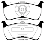Ebc Disc Brake Pad Set - Rear Yellowstuff Our Flagship Range 93 Thru Fits 2000. Fixed Price $145.15.