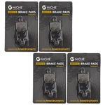 Niche Brake Pad Set For Kawasaki Ninja ZX6R ZX14R Z1000 Front Organic Pack. Fixed Price $27.95.