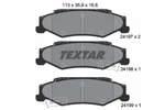 Textar 2419701 Brake Pad Set, Disc For Cadillac, Chevrolet. Fixed Price $53.83.