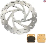 Tarazon Rear Brake Rotor Disc & Pads For Yamaha Banshee 350 1987-2006,. Fixed Price $80.65.