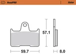 Moto-master Sintered Brake Pads Rear 2011-2012 Harley-davidson 404402-PU. Fixed Price $51.27.