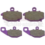 Brake Pads Kit Rear 2009-2012 Kawasaki ZX600R Ninja ZX6R FA192 Performance. Fixed Price $11.69.