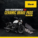 Rear Ceramic Brake Pads Fit For Royal Enfield Thunderbird X 500 Vesrah SD-953. Fixed Price $62.20.