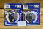 Aprilia Rx / Sx 125 4T 2018-2024 Ebc Complete Brake Pad Set Inc Lube. Fixed Price $47.12.