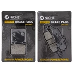Niche Brake Pad Set For Suzuki Katana 600 Kawasaki Vulcan Front Rear Organic. Fixed Price $23.96.
