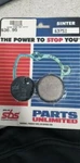 Parts Unlimited 1721-0370 Sinter Brake Pads Sbs 637SI. Fixed Price $30.48.