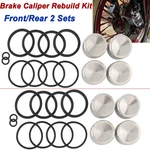 2 Sets Front Rear Brake Caliper Rebuild For Harley Sportster Xl Softail Touring. Fixed Price $72.99.