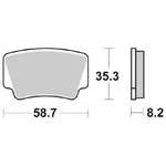 Brake Pads Sbs 867SI. Fixed Price $70.08.