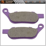 Rear Carbon Fiber Brake Pads For Harley Dyna Softail Series 2008-2010 FA458. Fixed Price $10.88.