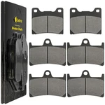 Caltric Front Rear Brake Pad For Yamaha YZF600R 1997 1998 1999 2000-2007. Fixed Price $17.86.