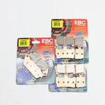 Ebc Sintered Brake Pad Set - 3 Pair FA488HH+FA499/4HHX2 Front & Rear. Fixed Price $179.85.