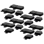 Niche Brake Pad Set For Honda VFR1200FD 06455-MGE-016 Front Semi-metallic Pack. Fixed Price $35.95.