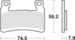 Sbs Sintered Brake Pads 894HS. Fixed Price $54.95.