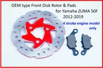 Fits Yamaha Zuma YW50F 2012- 2019 Brake Disk Rotor & Us Tx. Fixed Price $64.60.