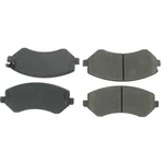Disc Brake Pad Set-premium Semi-metallic Centric 300.08560. Fixed Price $33.95.