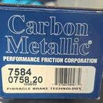 Pfc Brakes 0758.20 Disc Set For Braking Stopping Wheel Tire Hj. Fixed Price $20.00.