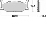 Braking Brake Pads #750SM1 For Yamaha. Fixed Price $34.38.