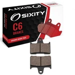 Rear Ceramic Brake Pads 2013-2014 Honda VT750CA Shadow Aero Abs Set Full Kit Qu. Fixed Price $13.21.
