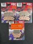 Ebc FA447HH Front & FA436HH Rear Brake Pads For 2011 - 2016 Suzuki GSXR600 750. Fixed Price $127.00.