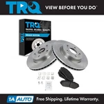 Trq Brake Pad & Rotor Set Kit Ceramic Front Lf Rf For Suzuki Grand Vitara. Fixed Price $86.95.