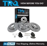 Trq Front & Rear Ceramic Brake Pad Rotor Disc Kit For Vw Jetta Golf New. Fixed Price $214.95.