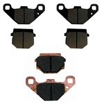 Front & Rear Semi-metallic Brake Pads For Yamaha Grizzly 2012-2013 YFM300G. Fixed Price $19.95.