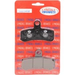Lyndall Brakes Z-plus Pads For Harley-davidson 7256-Z+. Fixed Price $68.89.