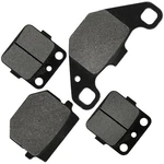 Caltric Front And Rear Brake Pads For Kawasaki KX80 Big Wheel / 1988-1996. Fixed Price $22.75.