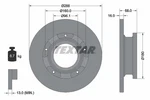 Textar 93260703 Brake Disc Ford, Australia. Fixed Price $121.96.