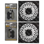 Niche Front Brake Rotor Pad Kit For Yamaha 1S3-W0045-10-00 1S3-W0045-00 Atv. Fixed Price $51.95.