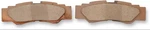 2008-2024 Moose Racing Qualifier Rear Brake Pads Polaris Rzr Ranger 1721-2493. Fixed Price $39.98.