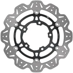 Ebc Vee-series Front Brake Disc / Rotor (black Hub) Floating (VR3091BLK). Fixed Price $179.05.