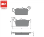 Goldfren Brake Pads 003K5-LX / FA131. Fixed Price $11.07.