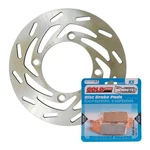 Brake Disc & Pad Front Kit Yam YFM700FAP 07-20 Left. Fixed Price $71.39.