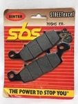 Sbs Sinter Brake Pads, Streetexcel, 705HS.S Fr. (rpl. FA229-HH). Fixed Price $29.99.