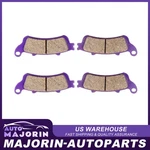 Front Rear Carbon Fiber Fit For 2005-2008 Honda VTX1800N1 VTX1800R Brake Pads. Fixed Price $15.84.